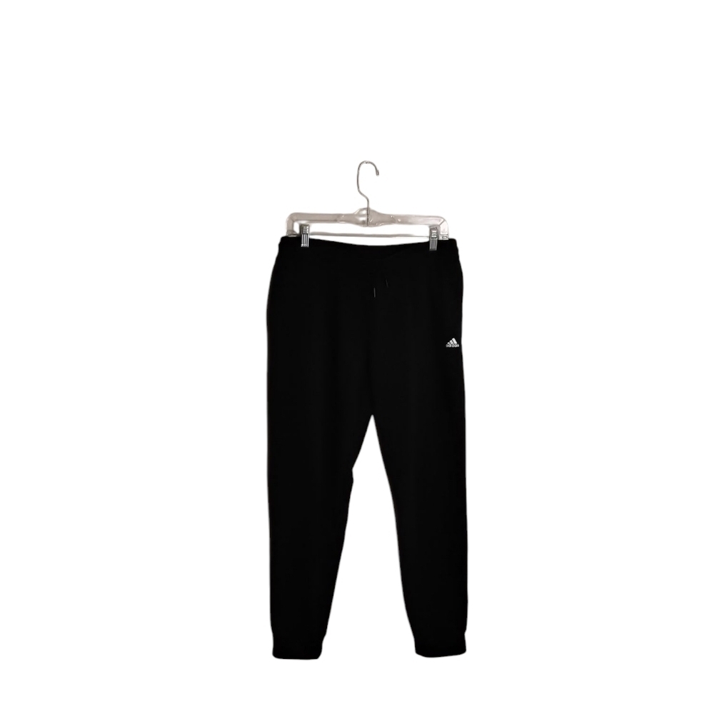 Adidas Golf Women's M Black White Logo Elastic Waist Drawstring Pockets  Joggers